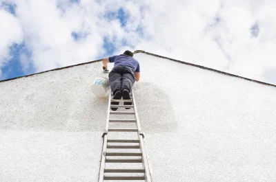 Peinture extérieure à Cadéac — façades et ravalement